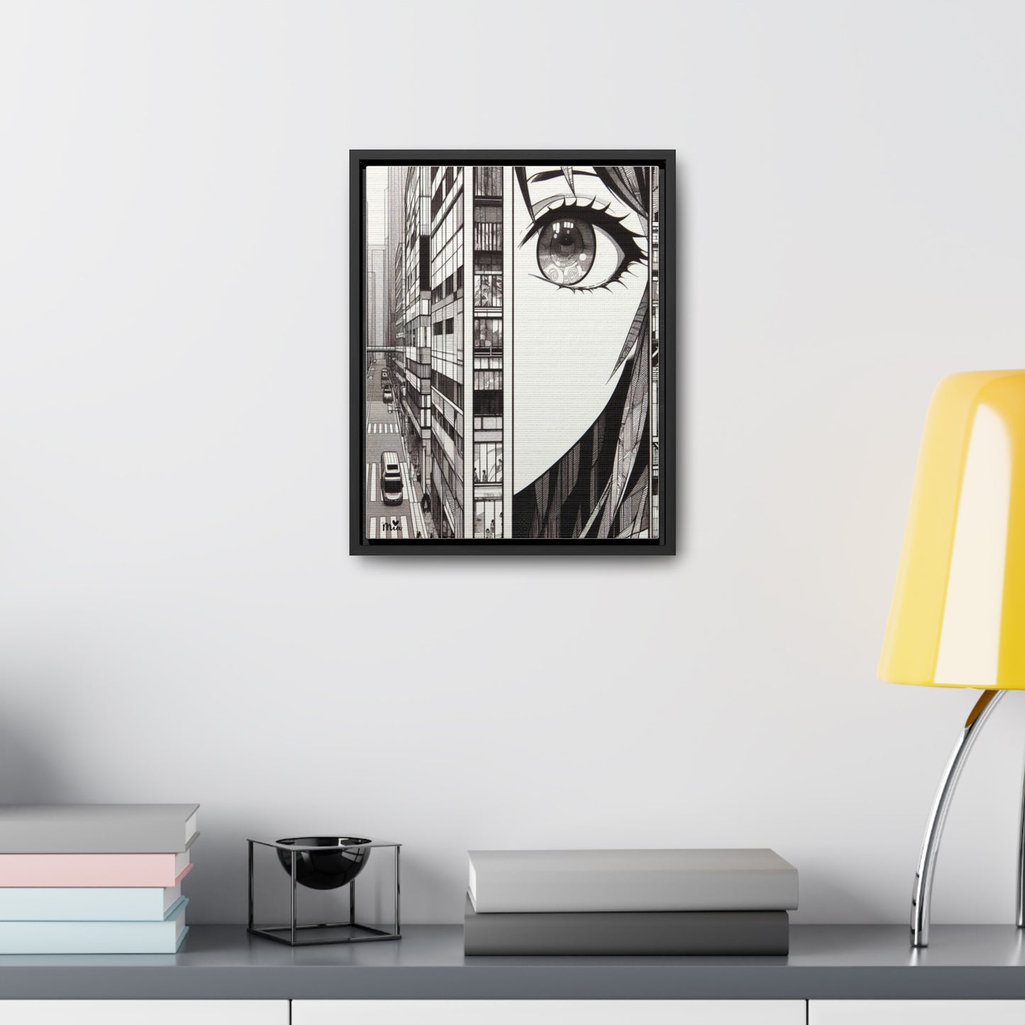 Mia Gallery Canvas Wraps, Vertical Frame