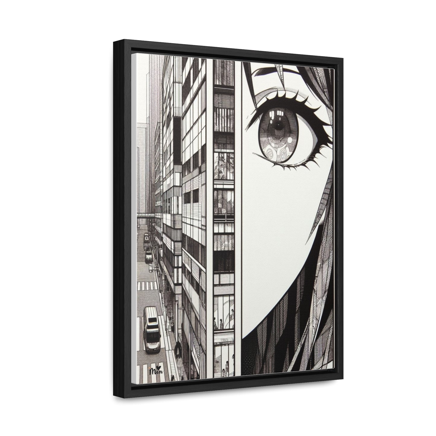 Mia Gallery Canvas Wraps, Vertical Frame