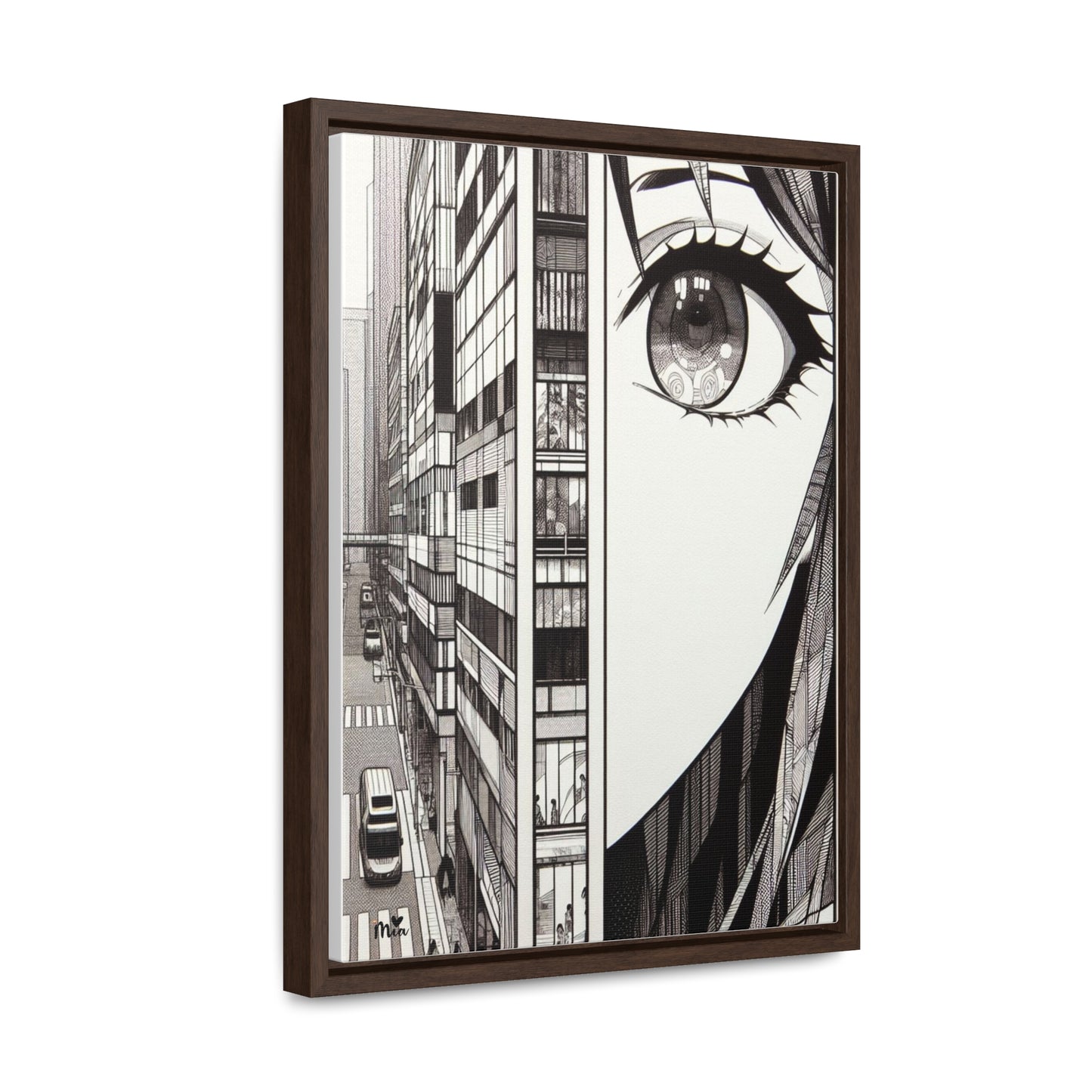 Mia Gallery Canvas Wraps, Vertical Frame