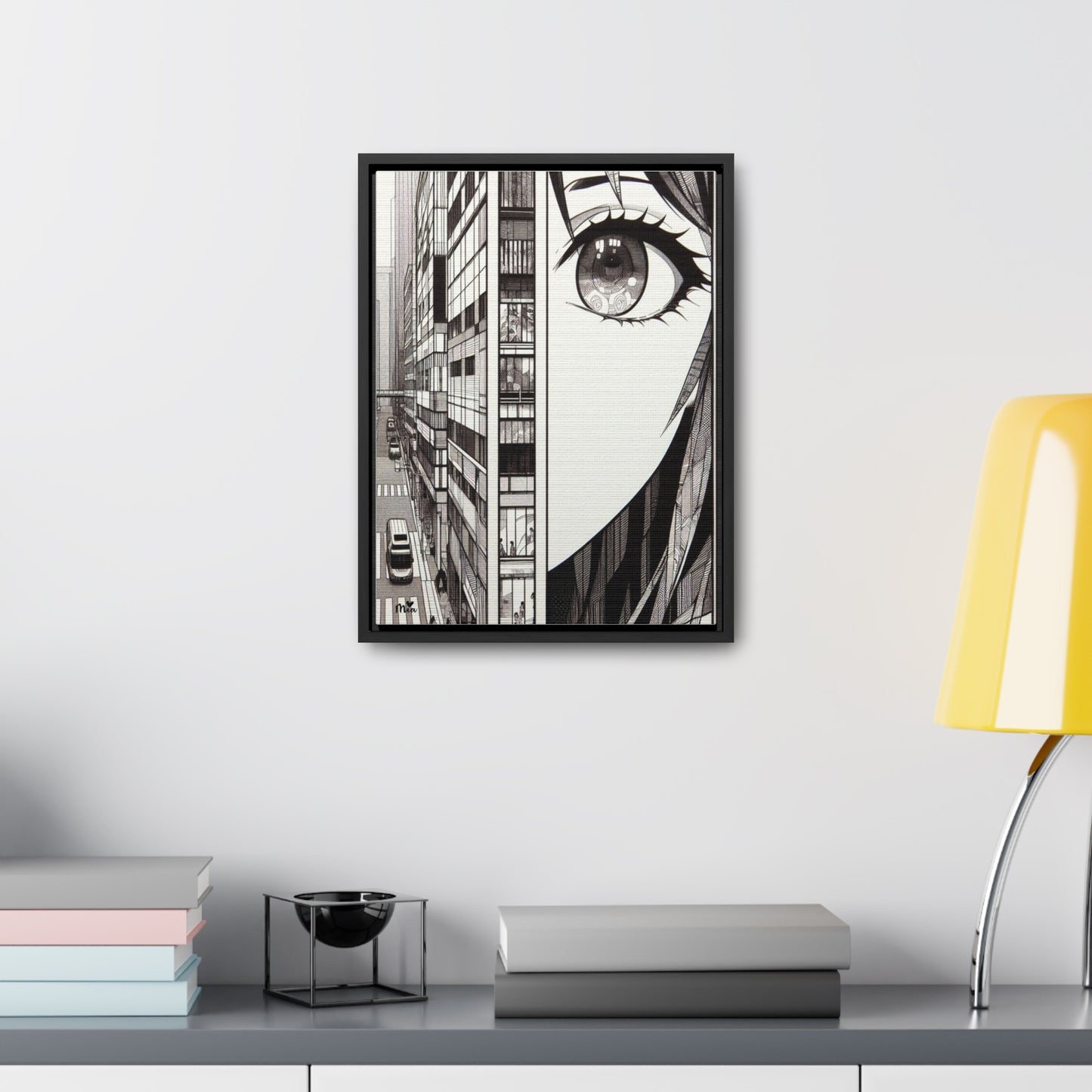 Mia Gallery Canvas Wraps, Vertical Frame