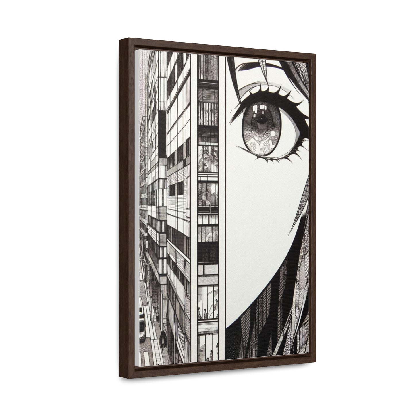 Mia Gallery Canvas Wraps, Vertical Frame