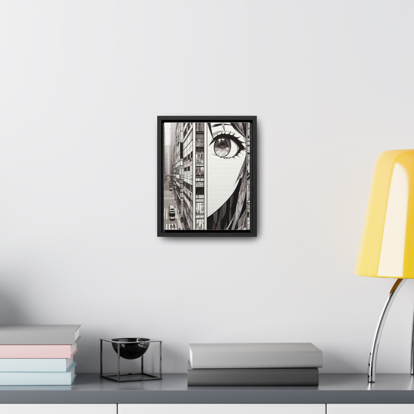 Mia Gallery Canvas Wraps, Vertical Frame