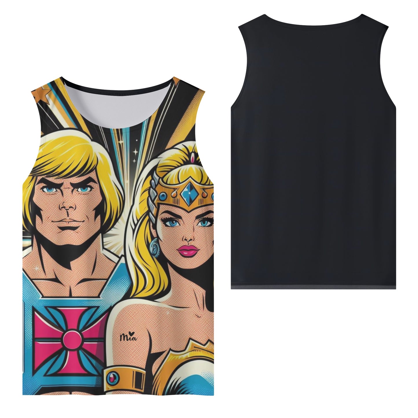 Mia Collection Mens Sleeveless Tank Top