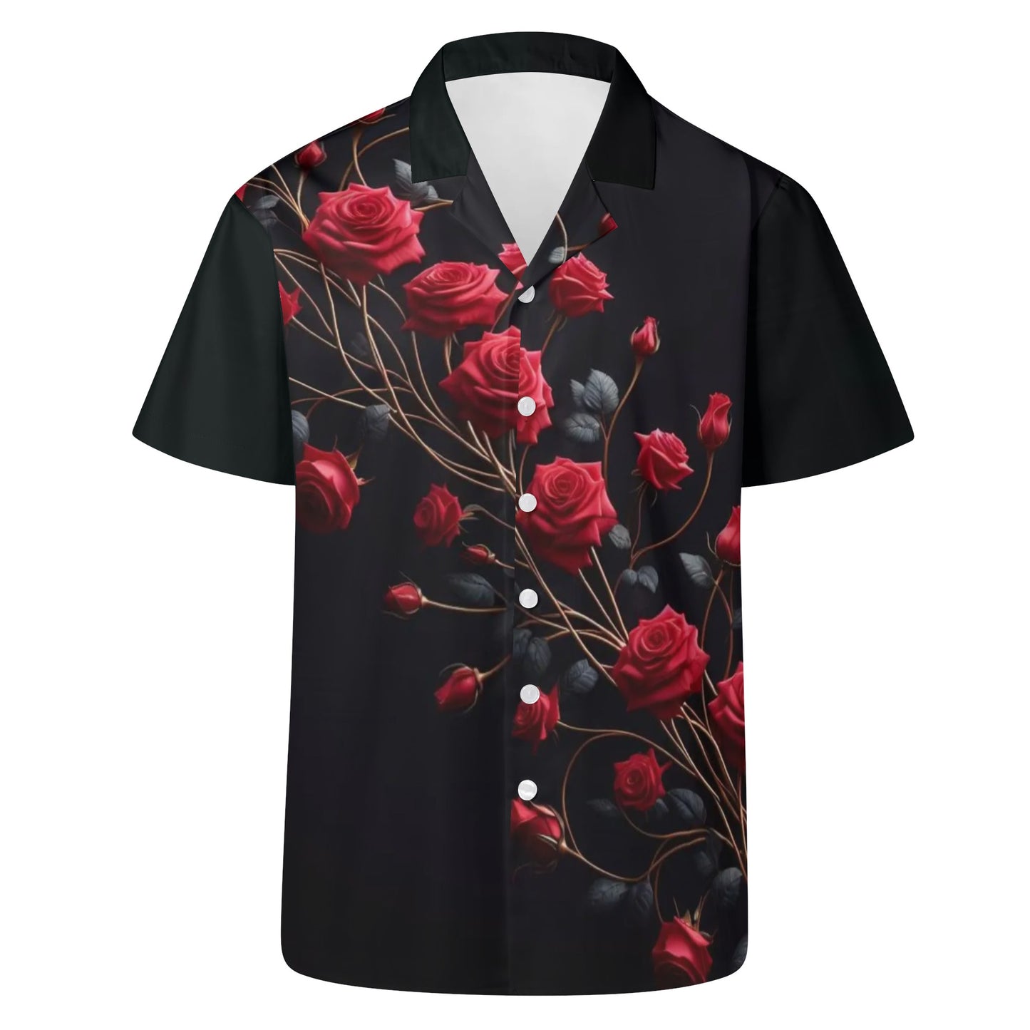 Mia Collection Mens Casual Hawaiian Shirt
