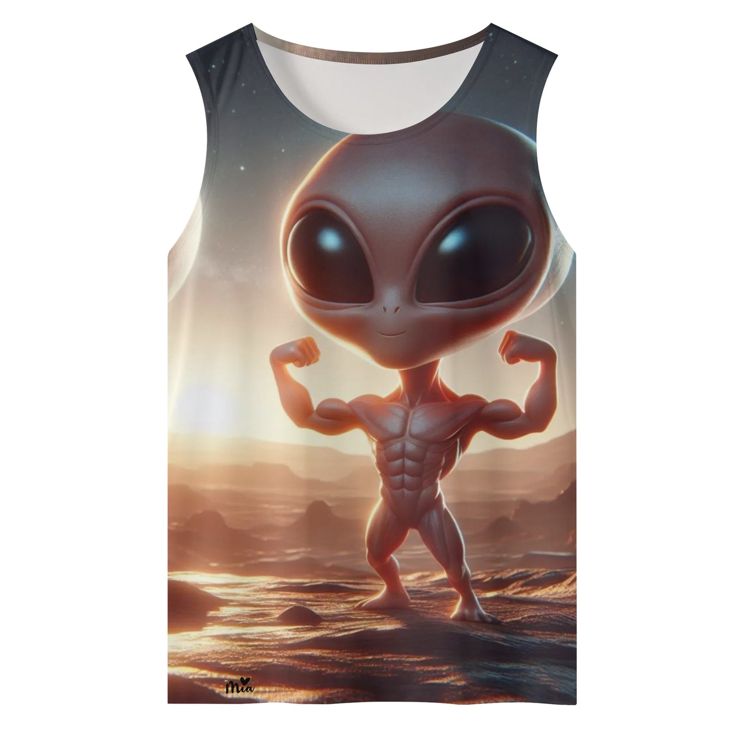 Mia Collection Mens Sleeveless Tank Top