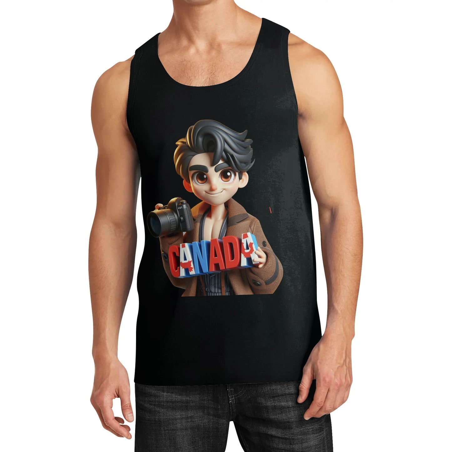 Mia Collection Mens Sleeveless Tank Top
