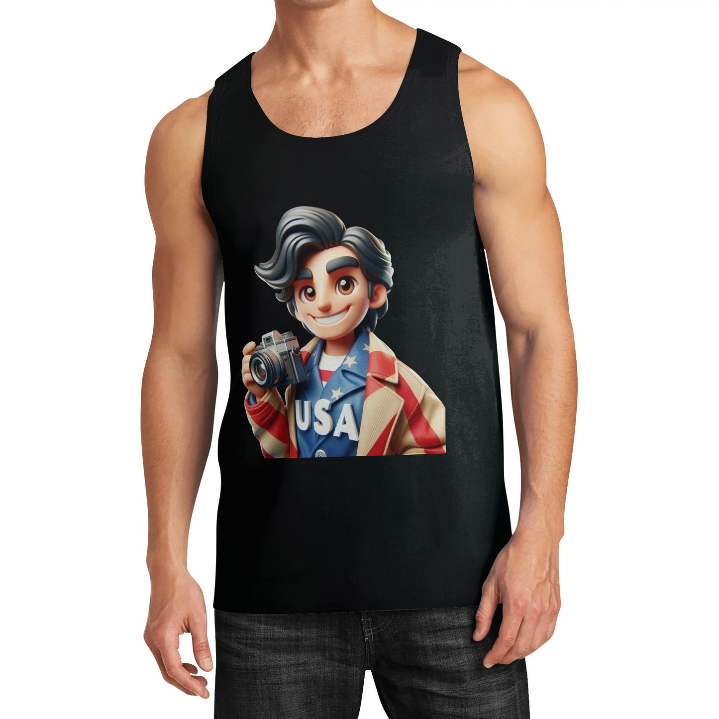 Mia Collection Mens Sleeveless Tank Top