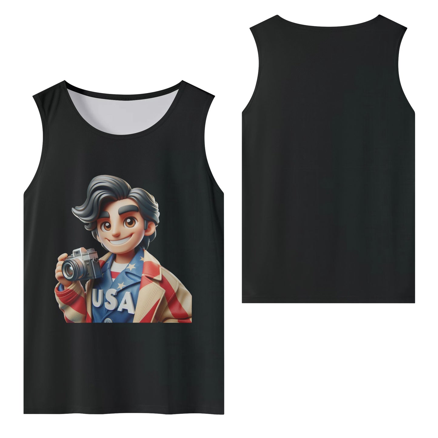 Mia Collection Mens Sleeveless Tank Top
