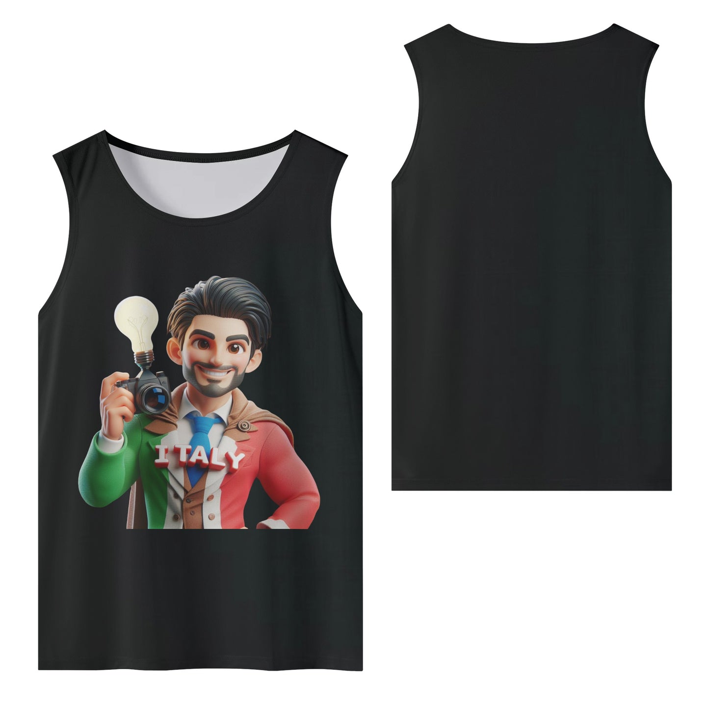 Mia Collection Mens Sleeveless Tank Top