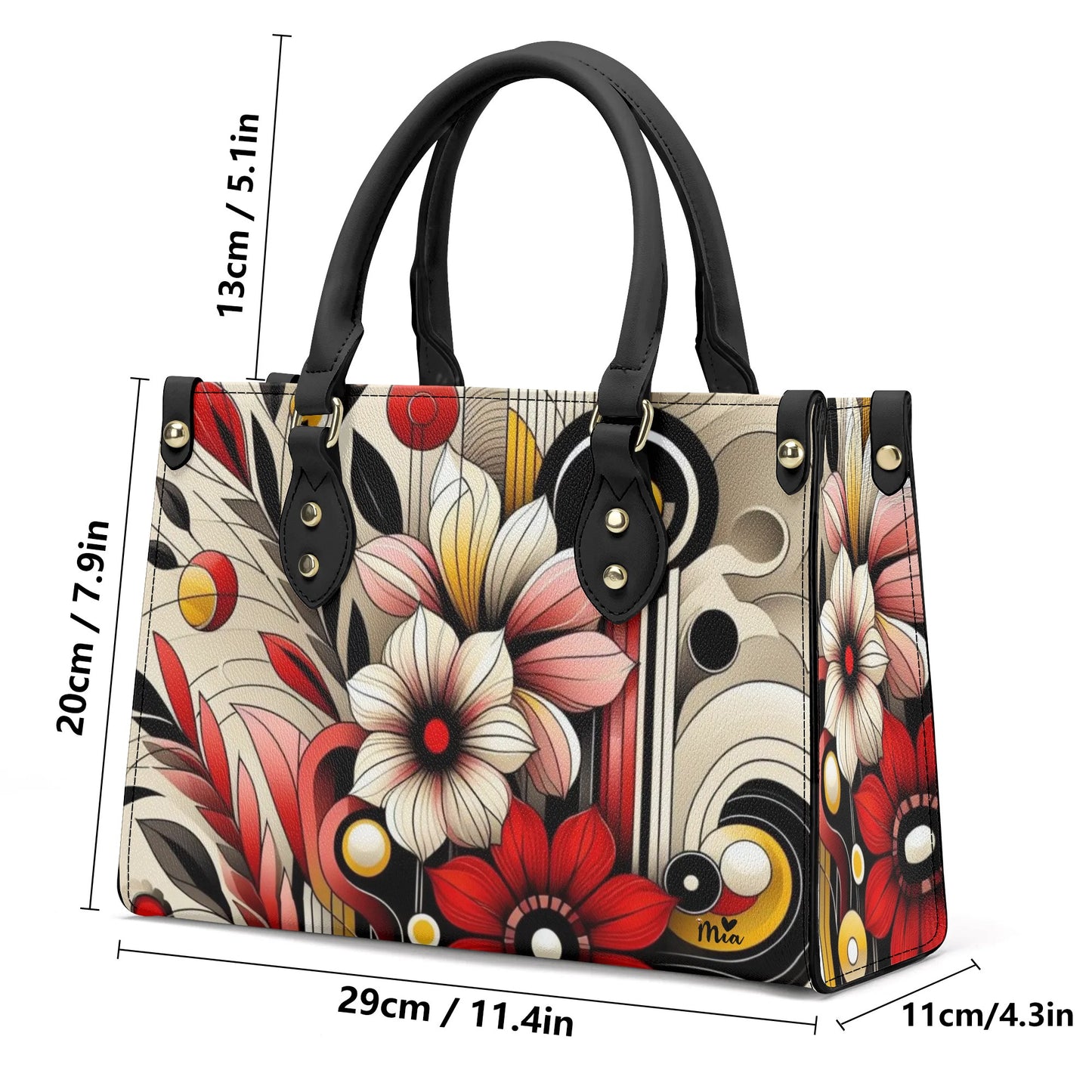 Mia Collection Luxury Women PU Handbag