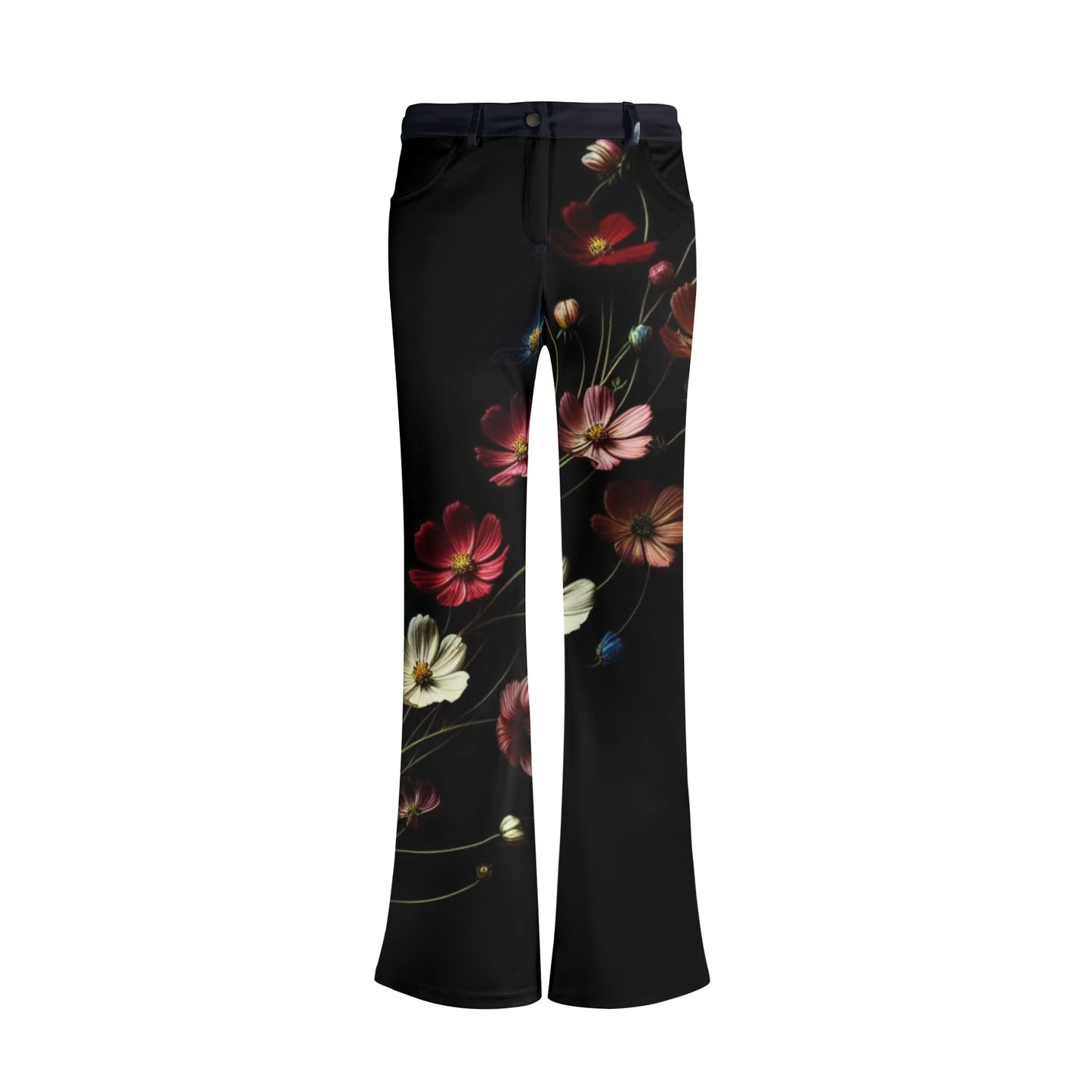 Mia Collection Womens Elegant Flare Pants