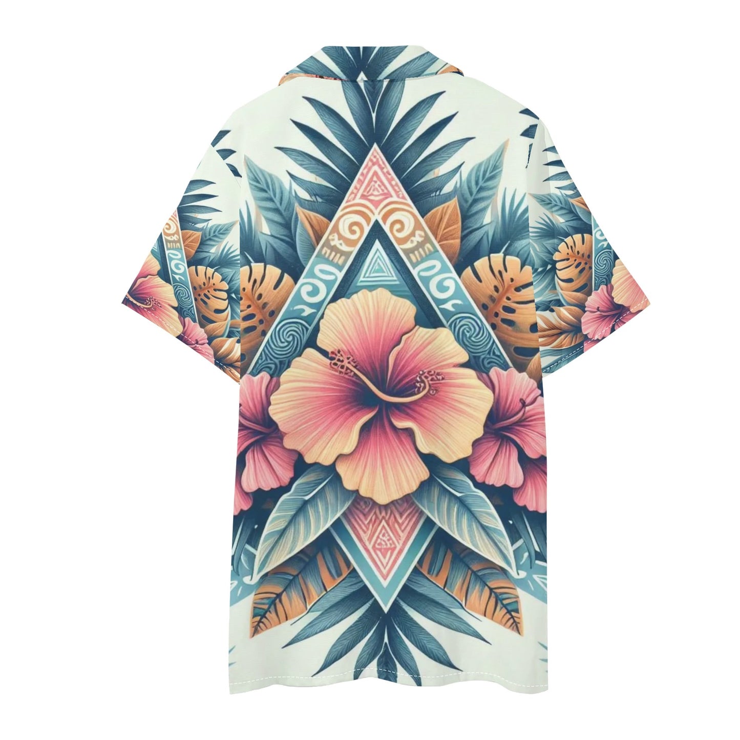 Mens Hawaiian Short Sleeve Shirt and Shorts Set by Mia