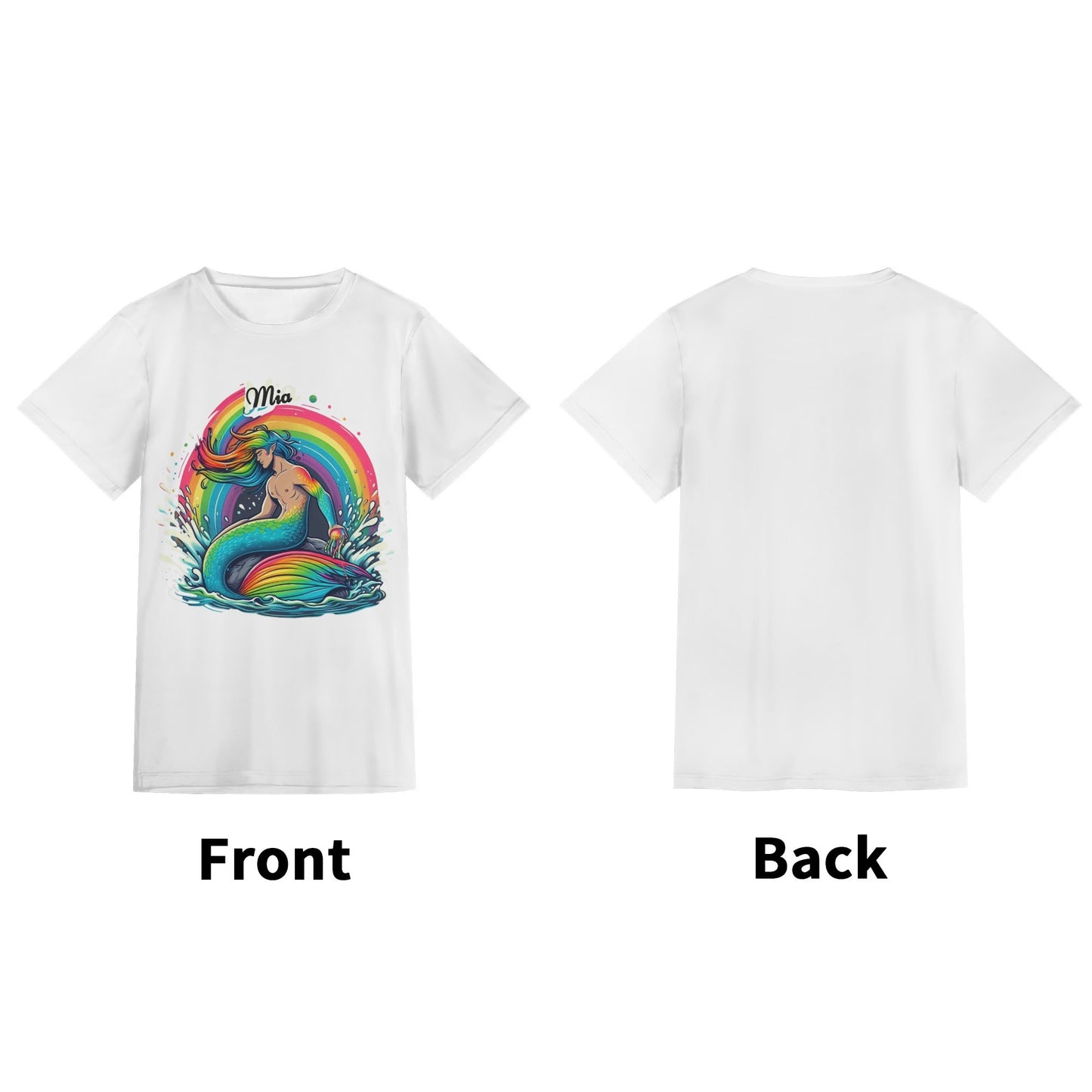 Modern Unisex Short Sleeve T-shirt | Mia Collection