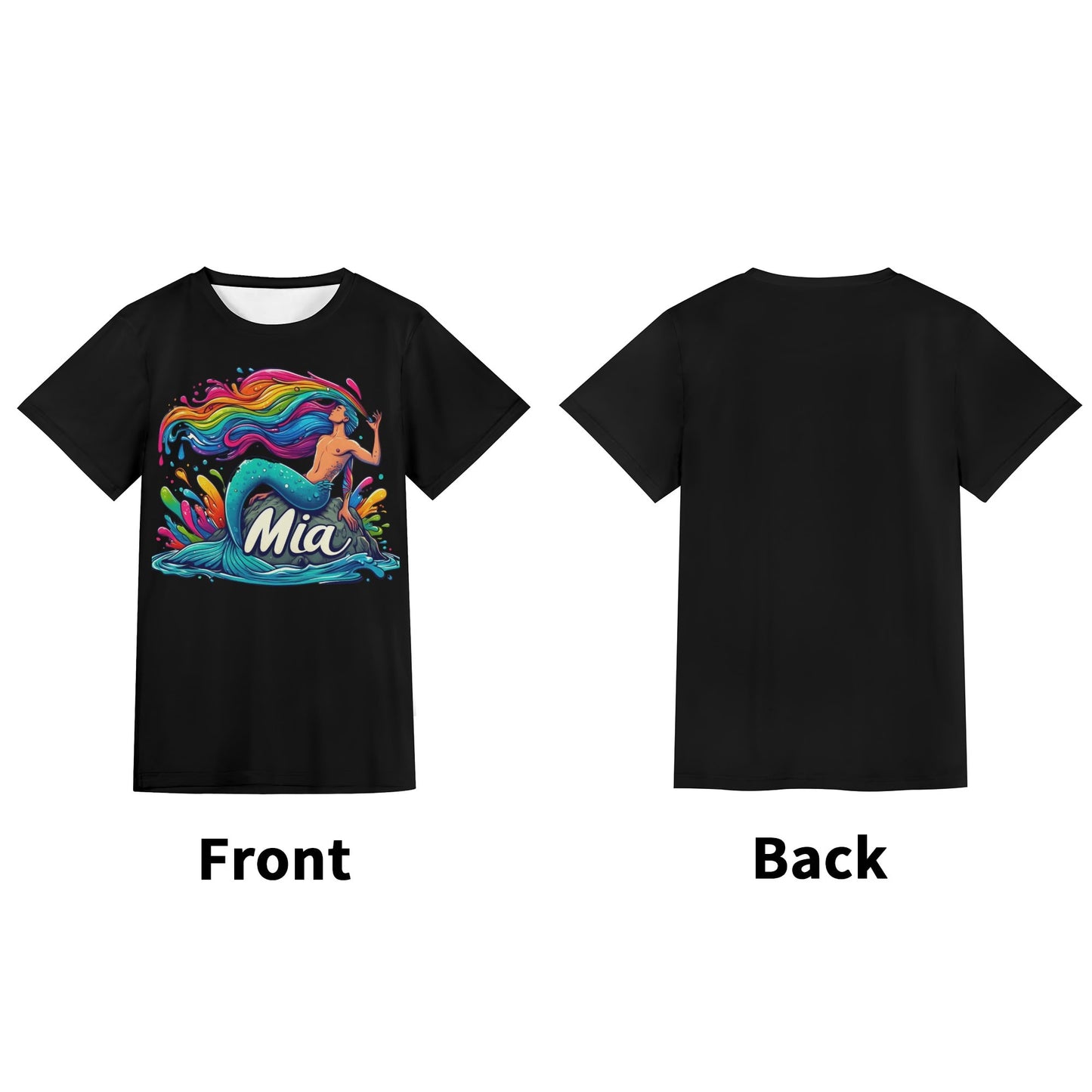 Modern Unisex Short Sleeve T-shirt | Mia Collection