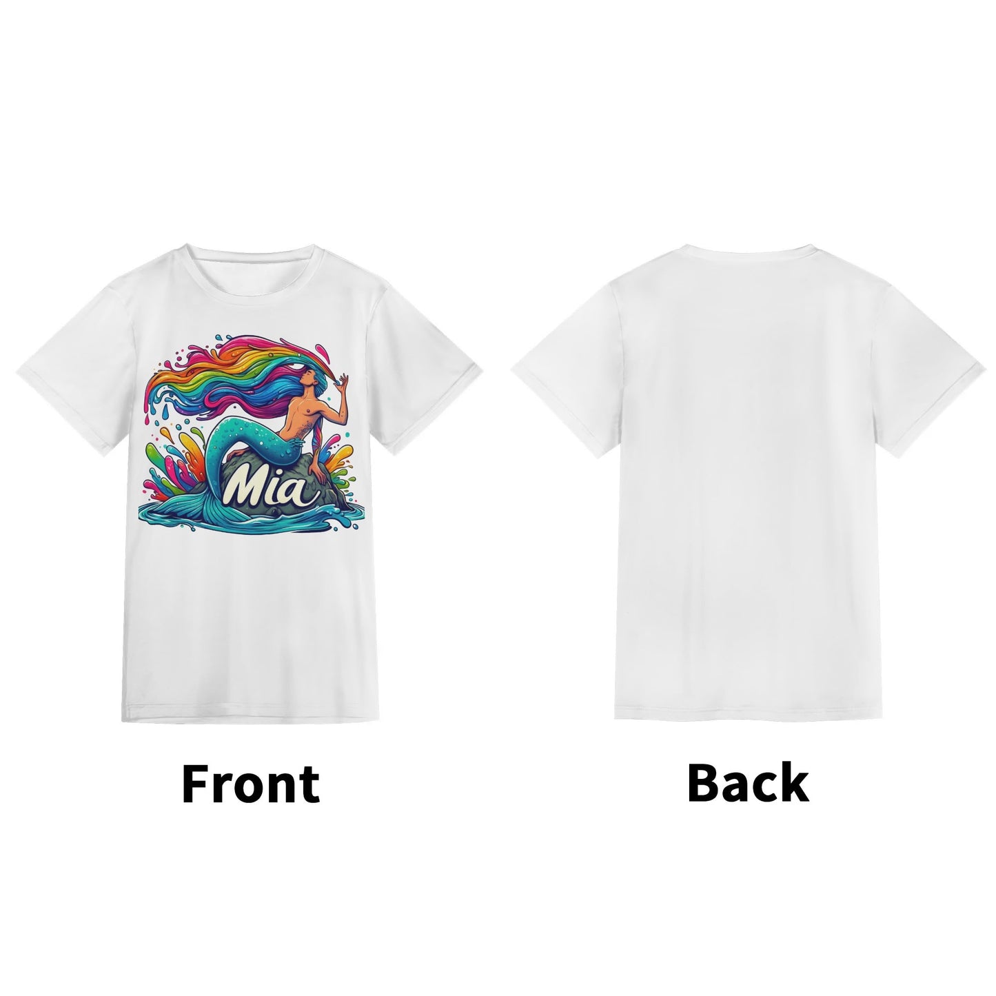 Modern Unisex Short Sleeve T-shirt | Mia Collection