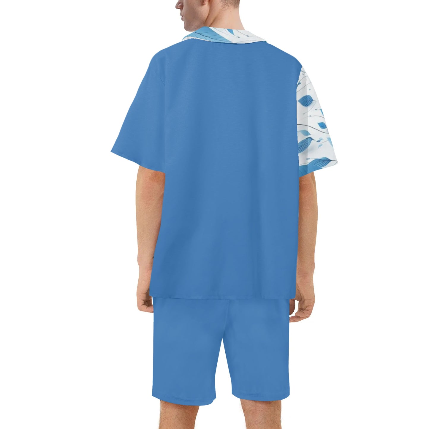 Mens Hawaiian Short Sleeve Shirt and Shorts Set by Mia