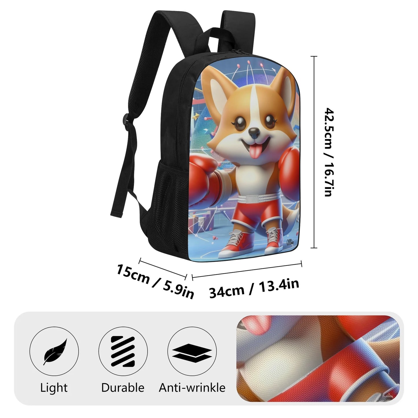 17 Inch School Backpack