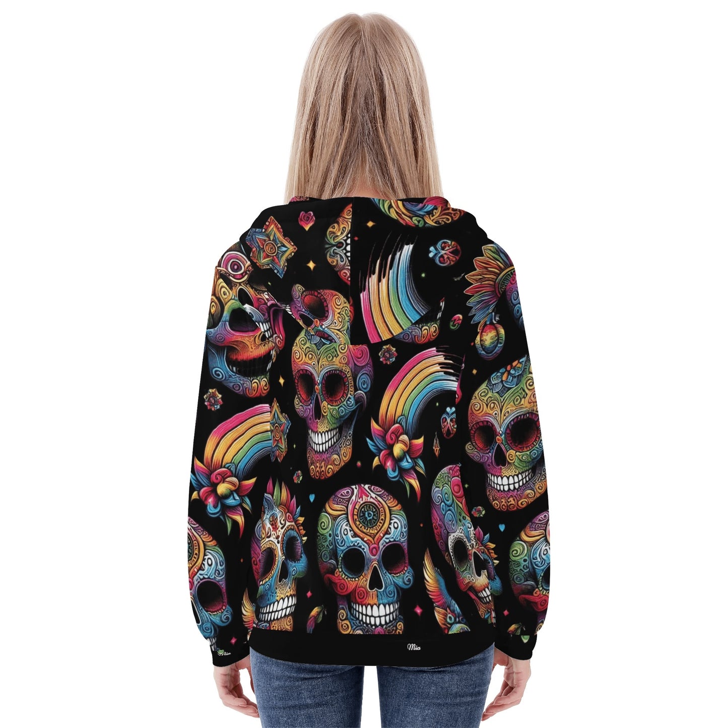Unisex Zip Up Hoodie Warm Jacket by Mia