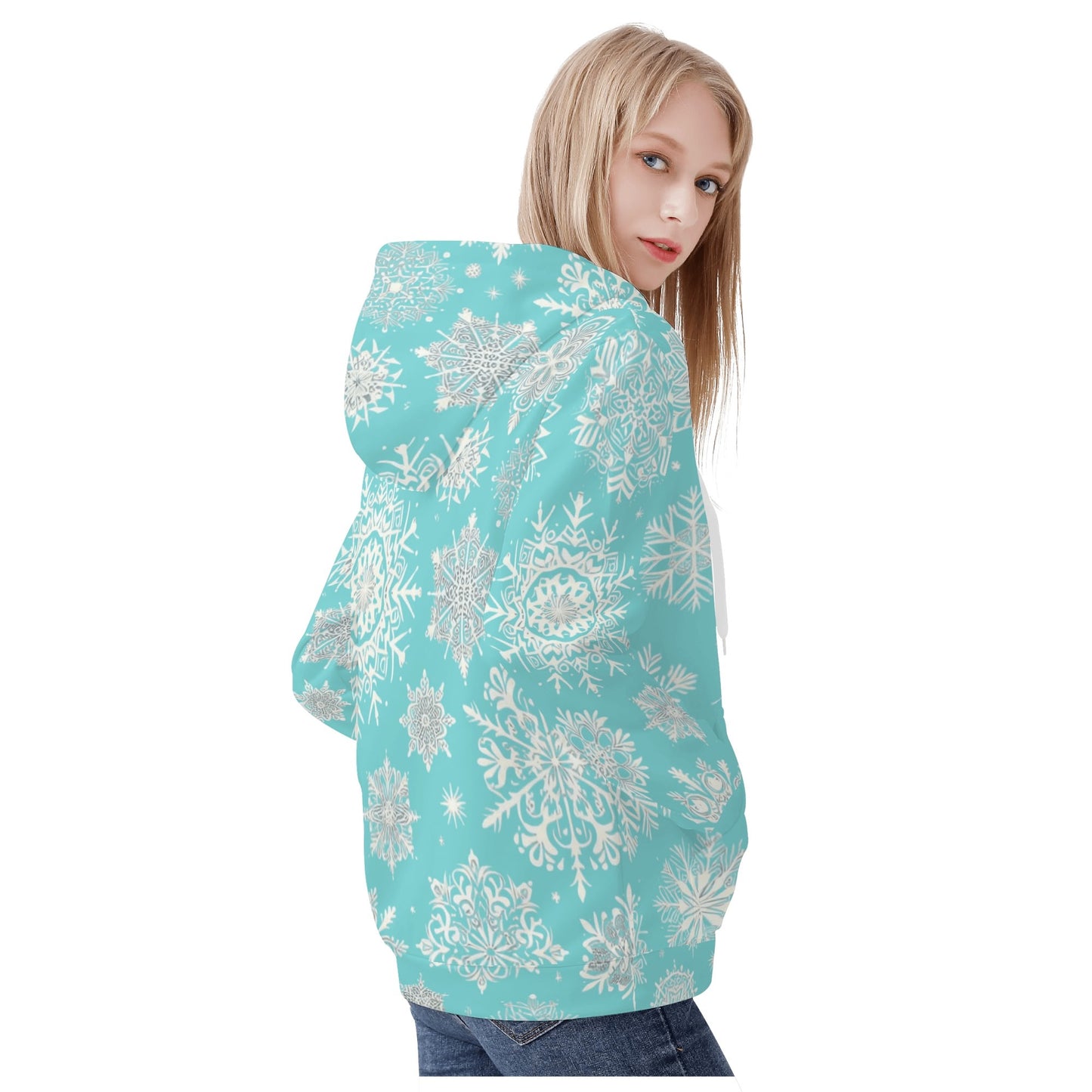 Womens Zip Up Hoodie Warm Jacket by Mia