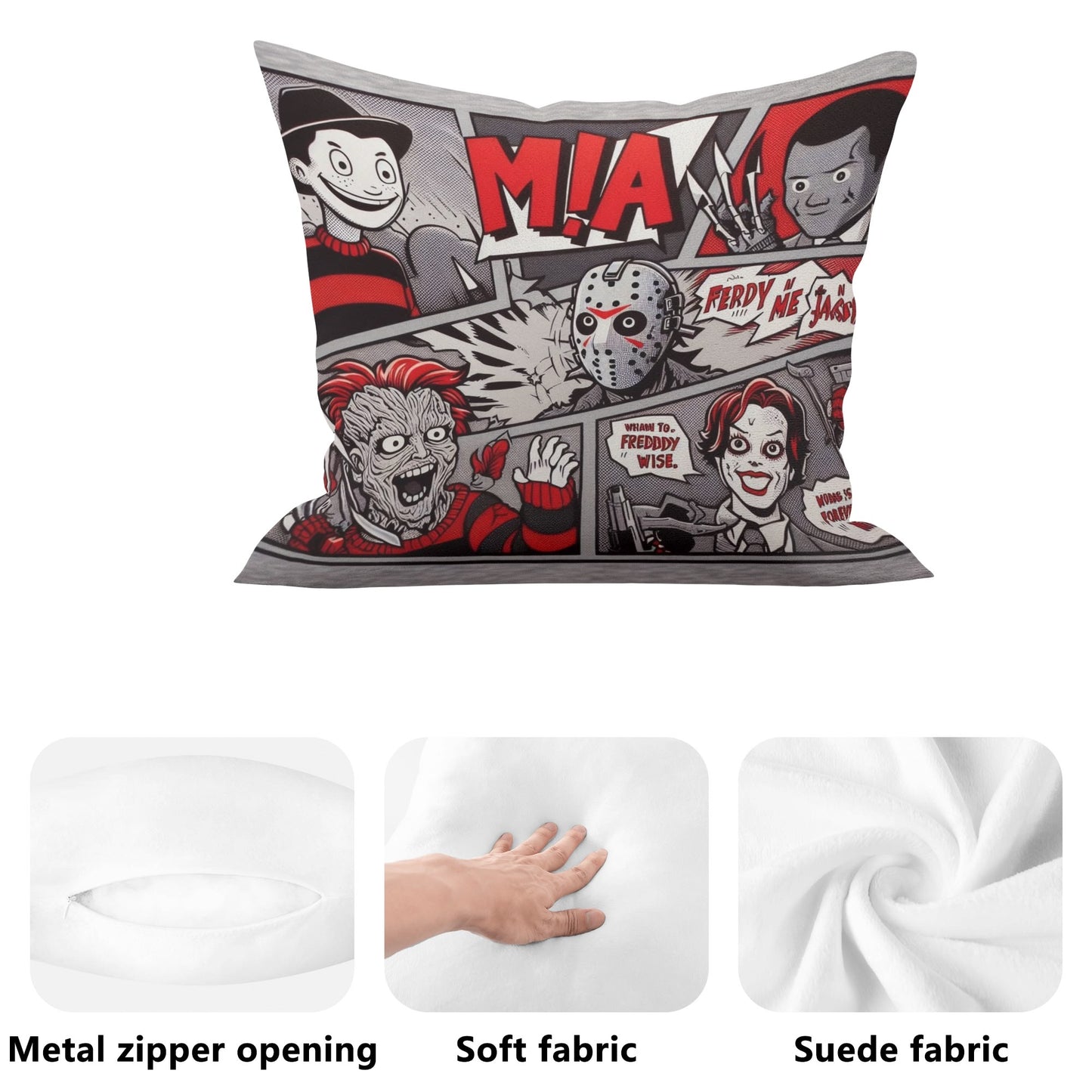 Mias Double Sided Pillow Covers