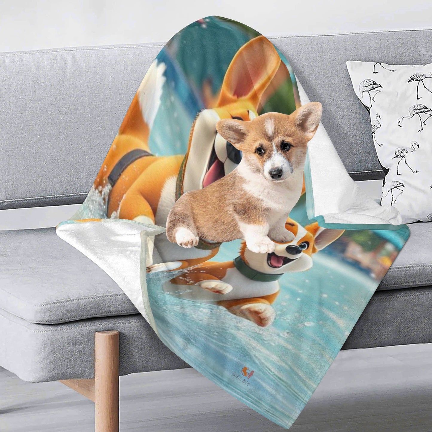 Mia Flanner Blanket for pets