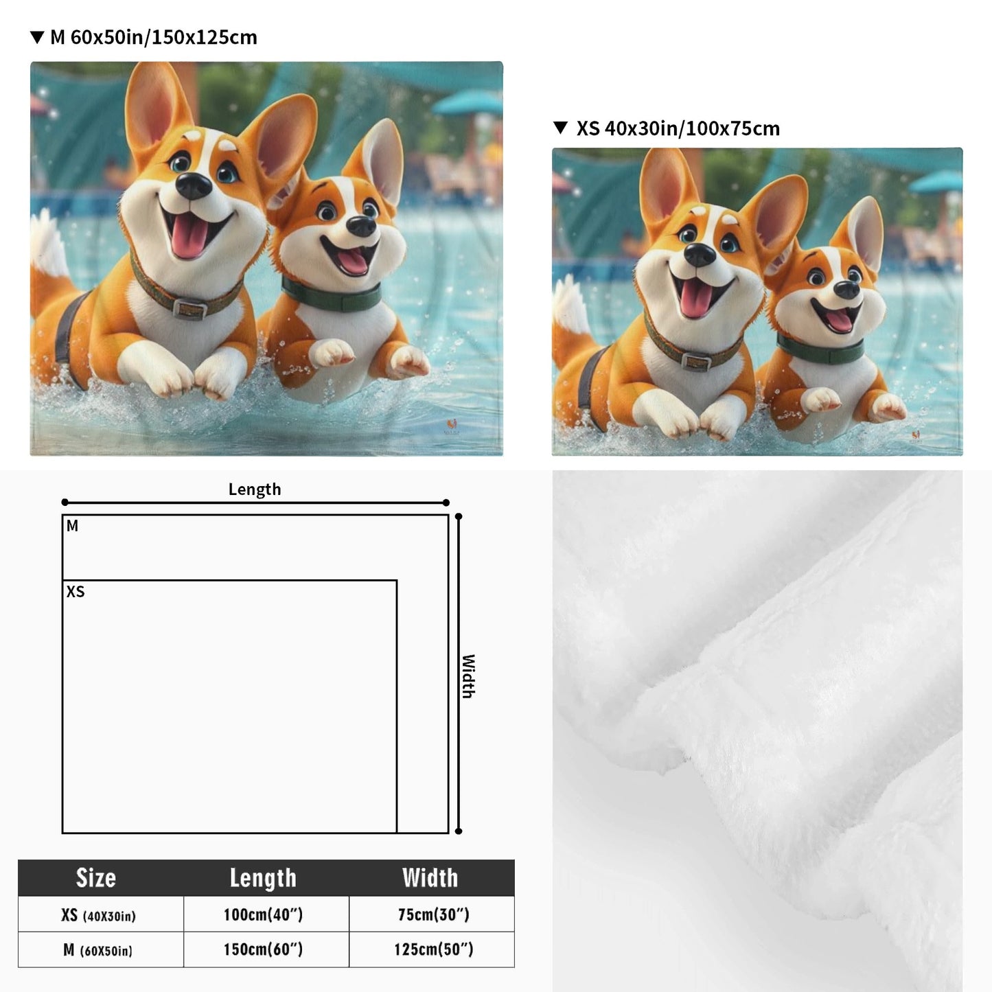 Mia Flanner Blanket for pets
