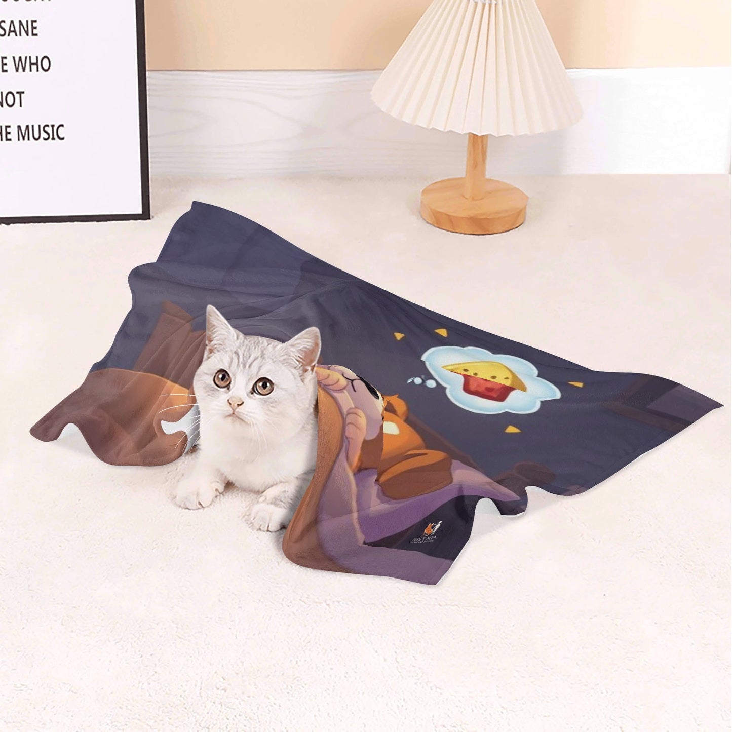 Mia Flanner Blanket for pets