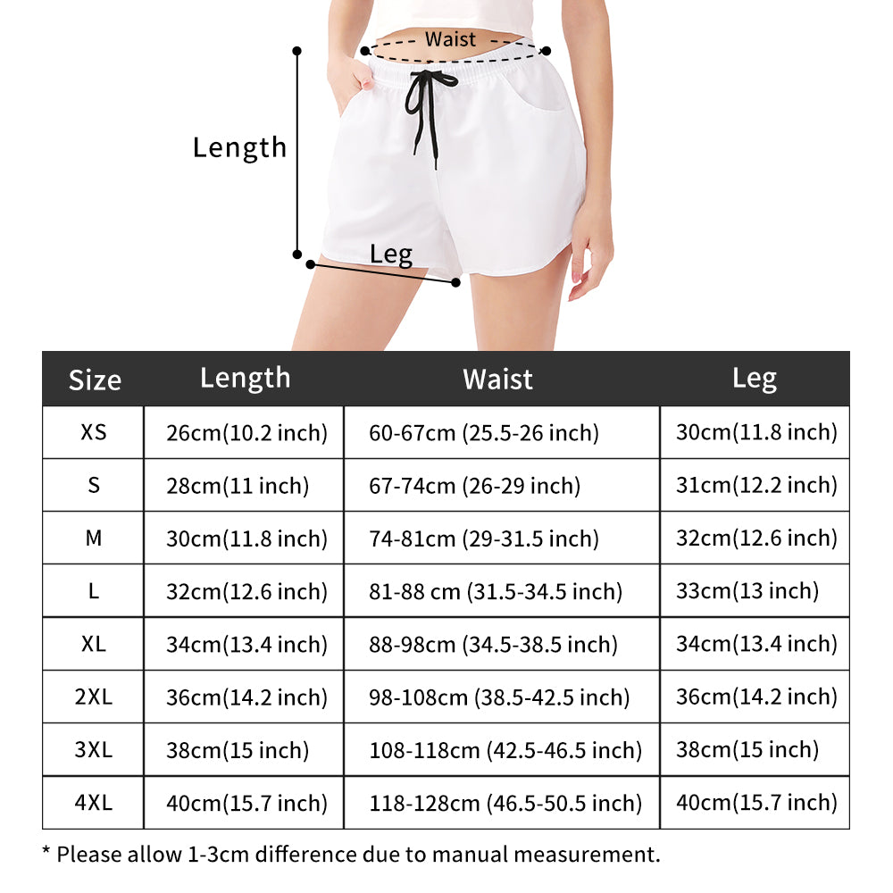 Womens Casual Beach Shorts