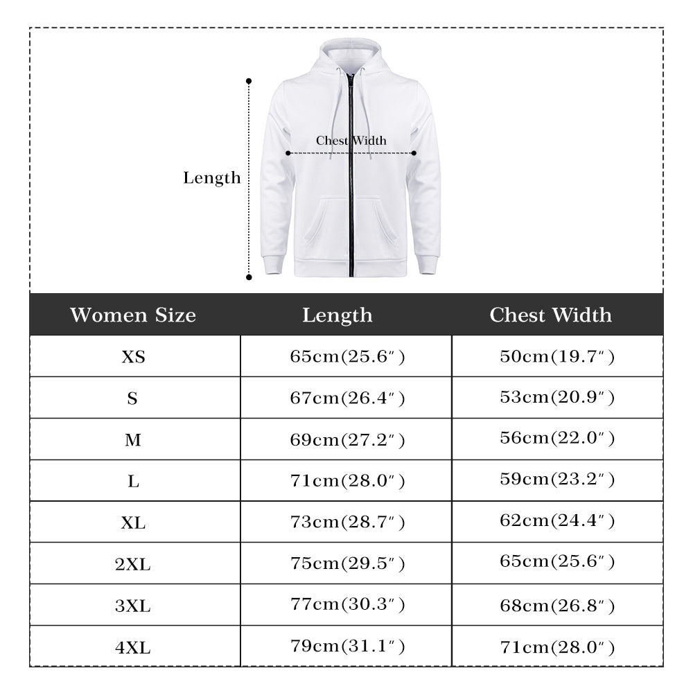 Mia Collection Womens Zip-Up Hoodie