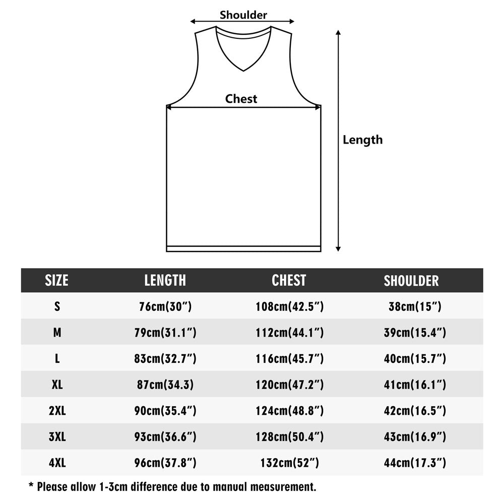Mia Collection Mens Basketball Jersey Tank Top
