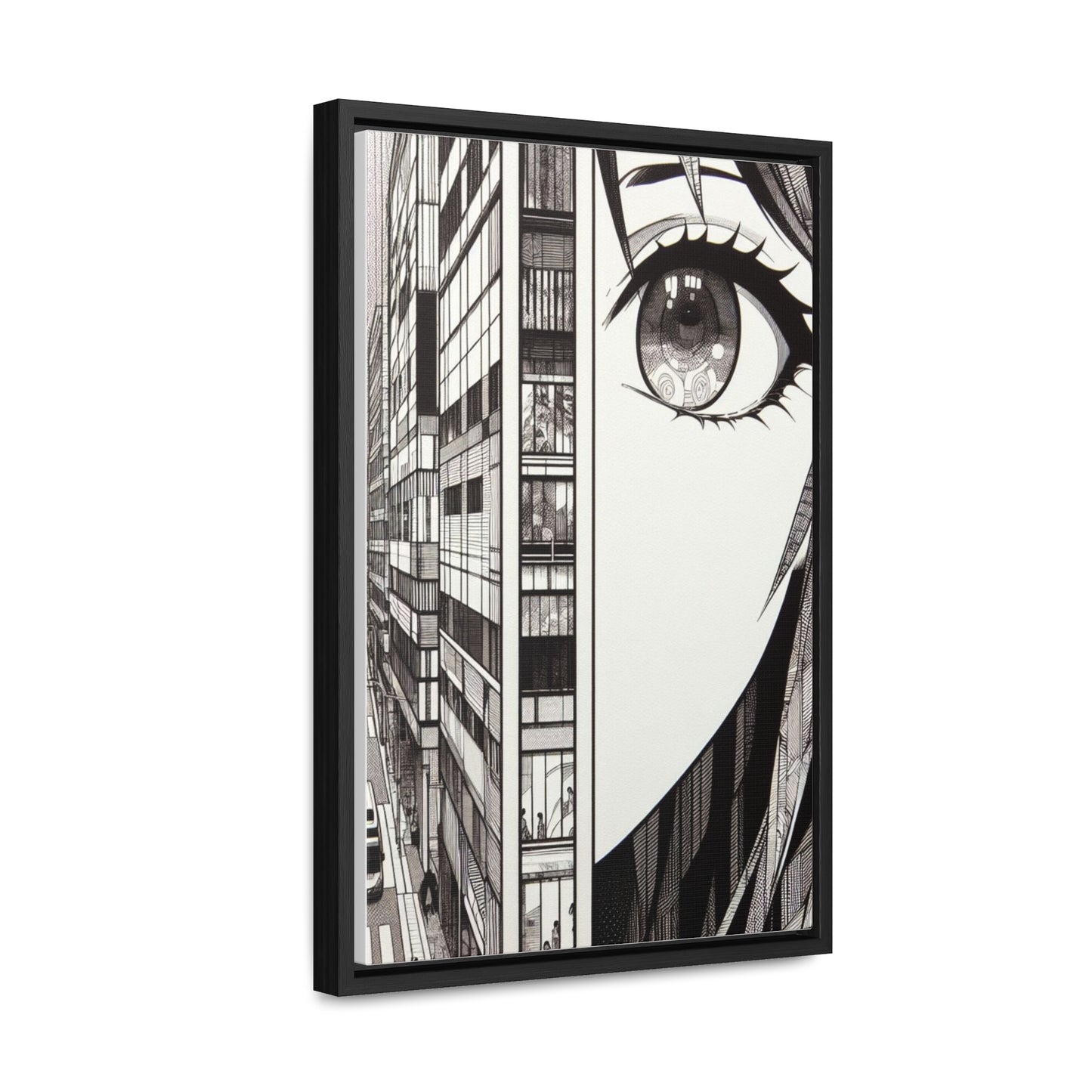 Mia Gallery Canvas Wraps, Vertical Frame