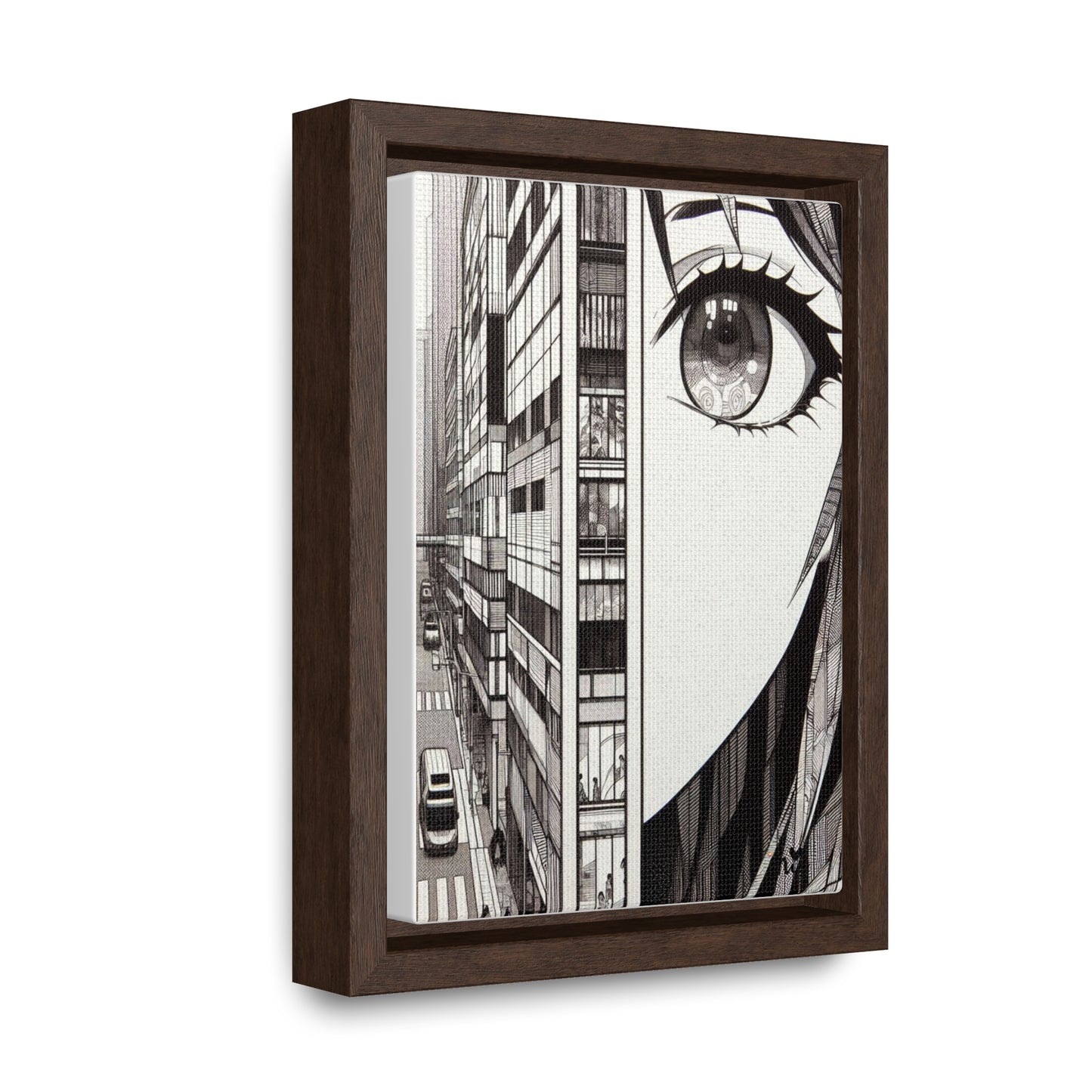 Mia Gallery Canvas Wraps, Vertical Frame