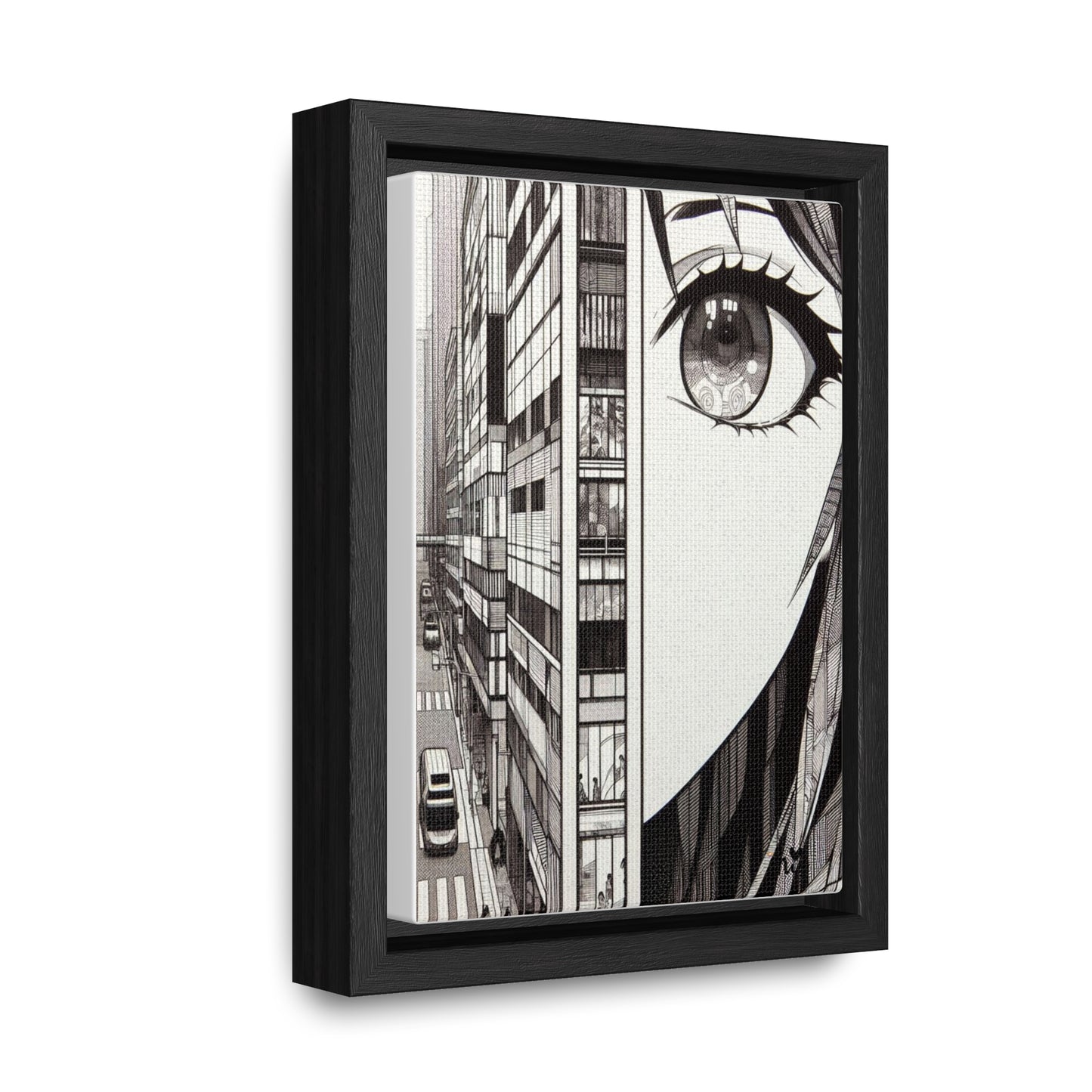 Mia Gallery Canvas Wraps, Vertical Frame