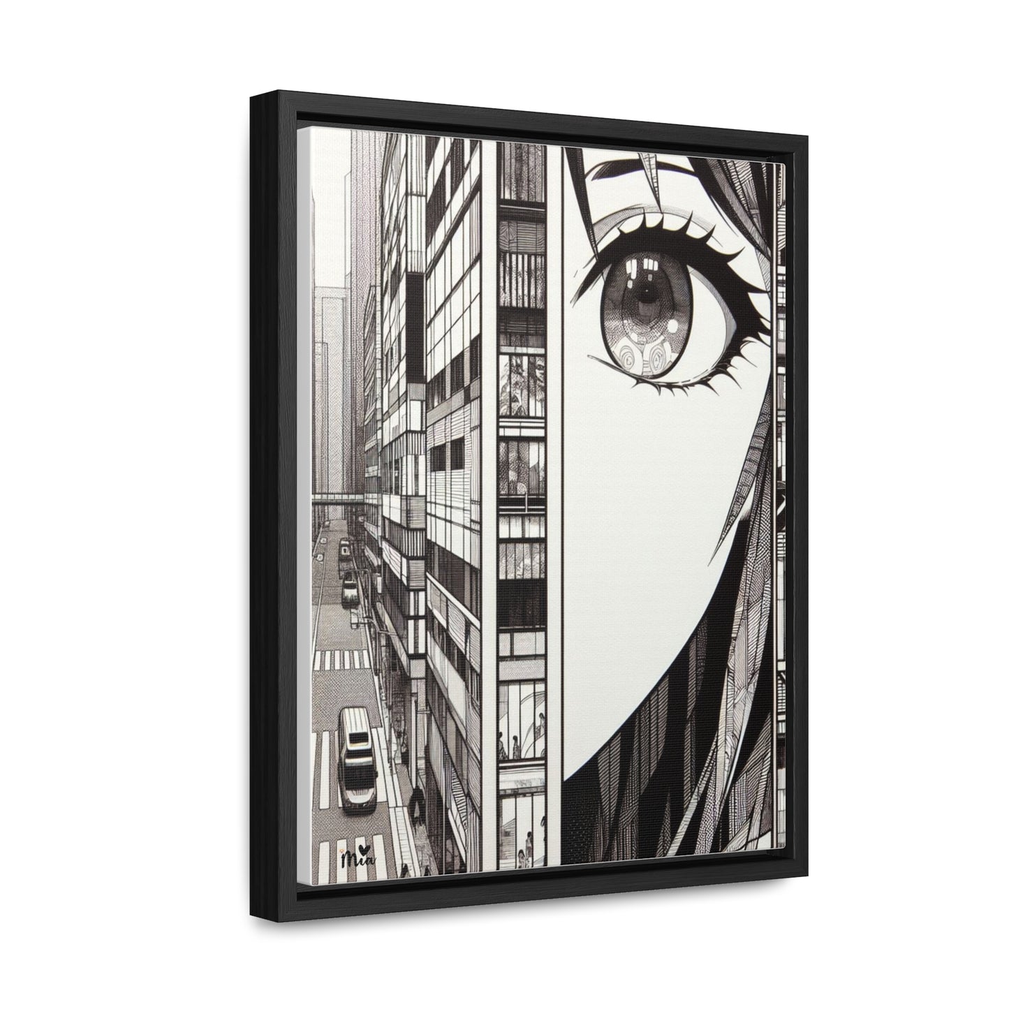 Mia Gallery Canvas Wraps, Vertical Frame