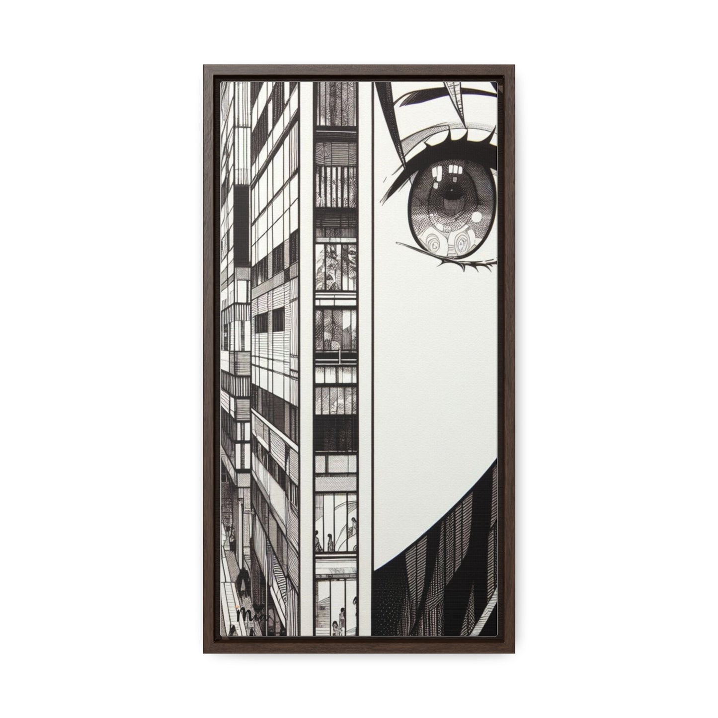 Mia Gallery Canvas Wraps, Vertical Frame
