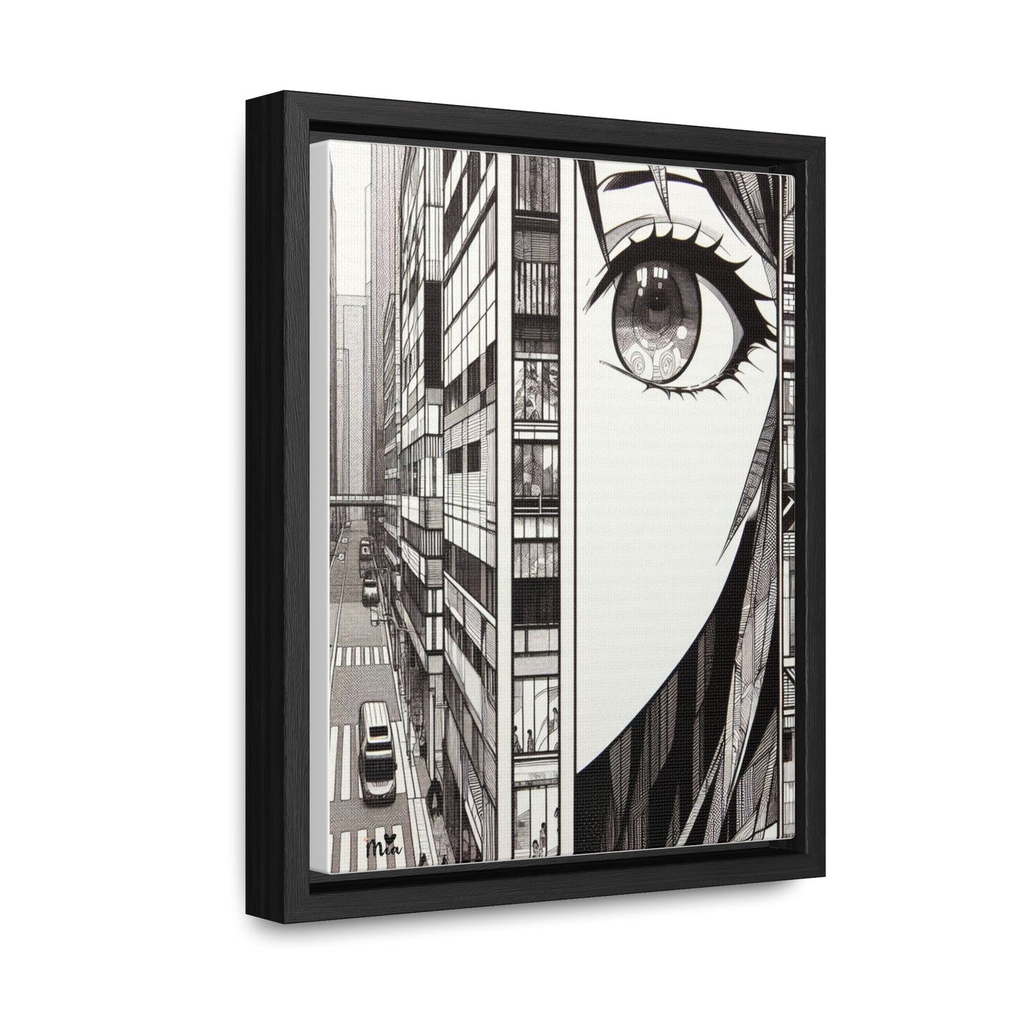 Mia Gallery Canvas Wraps, Vertical Frame