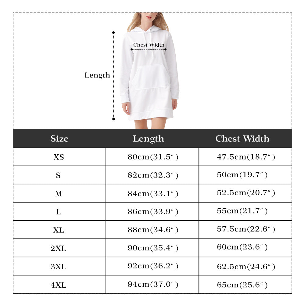 Womens Pullover Hoodie Dress by Mia