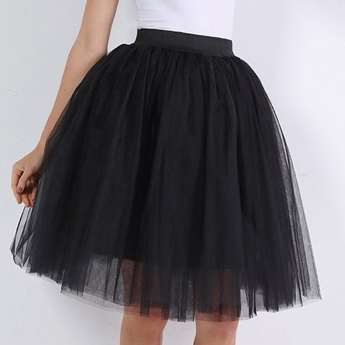 "Stylish Women's Tulle Skirt Tutu – Perfect for any Fashion Forward Outfit!"