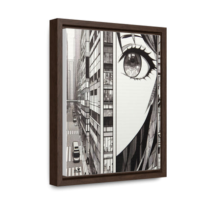Mia Gallery Canvas Wraps, Vertical Frame