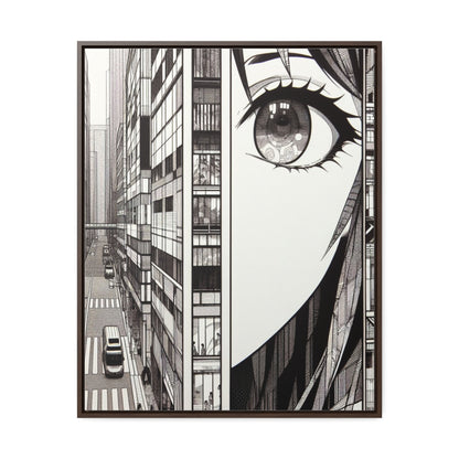 Mia Gallery Canvas Wraps, Vertical Frame