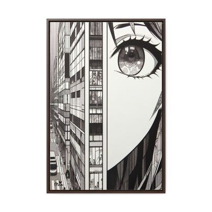 Mia Gallery Canvas Wraps, Vertical Frame