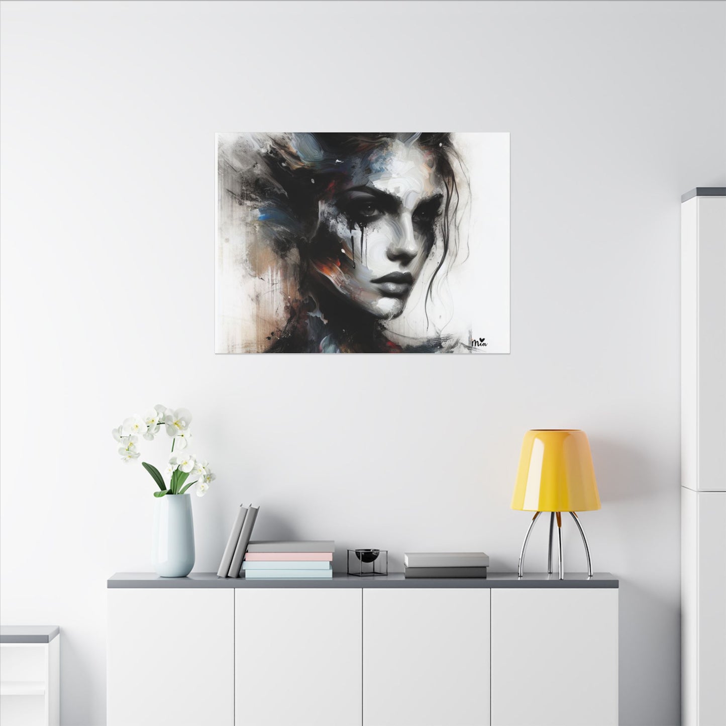 Matte Canvas, Stretched, 0.75"