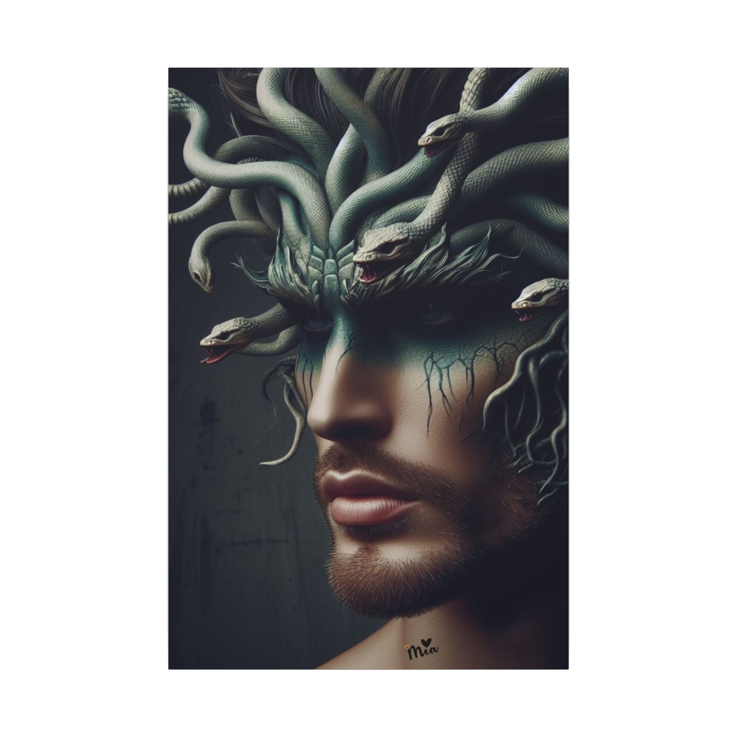 Mia Art's Male Medusa