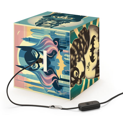 Batgirl Light Cube Lamp by Mia