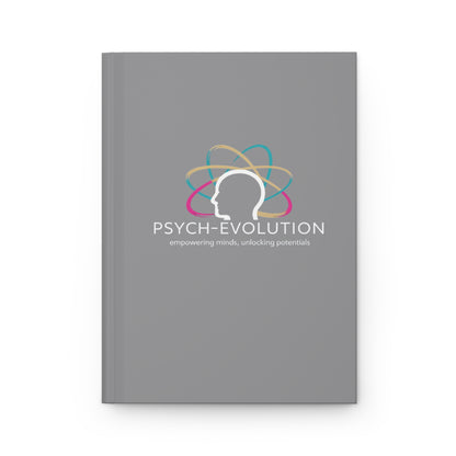 Empowering Minds Hardcover Journal - Psych-Evolution by Mia
