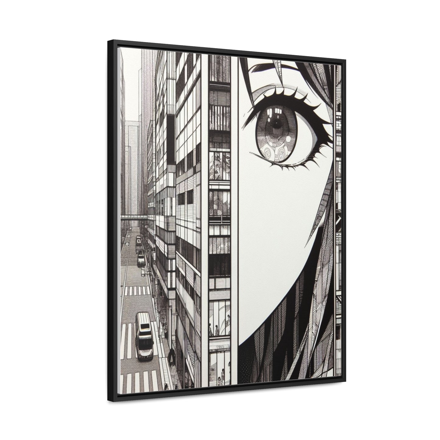 Mia Gallery Canvas Wraps, Vertical Frame
