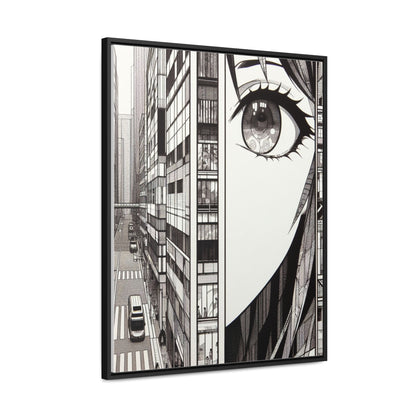 Mia Gallery Canvas Wraps, Vertical Frame