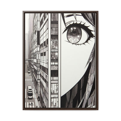 Mia Gallery Canvas Wraps, Vertical Frame