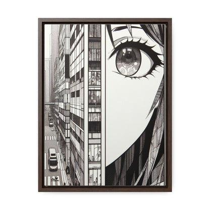 Mia Gallery Canvas Wraps, Vertical Frame