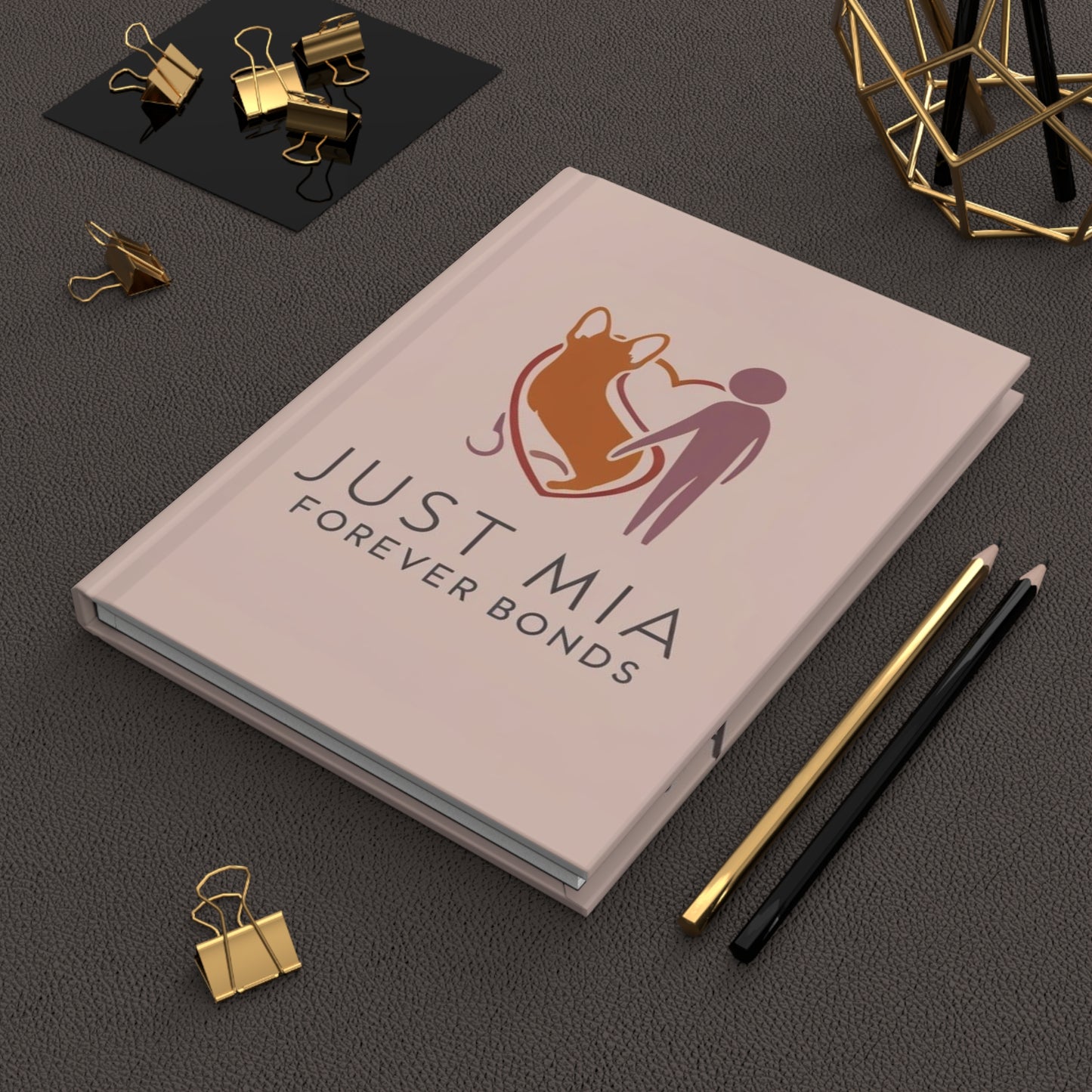 Dog Lover's Hardcover Journal - Just Mia Forever Bonds